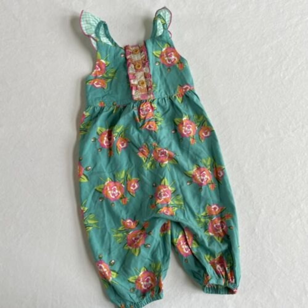 GIRLS MATILDA JANE Brilliant daydream Watch The Waves Romper SIZE 4 - Picture 2 of 6
